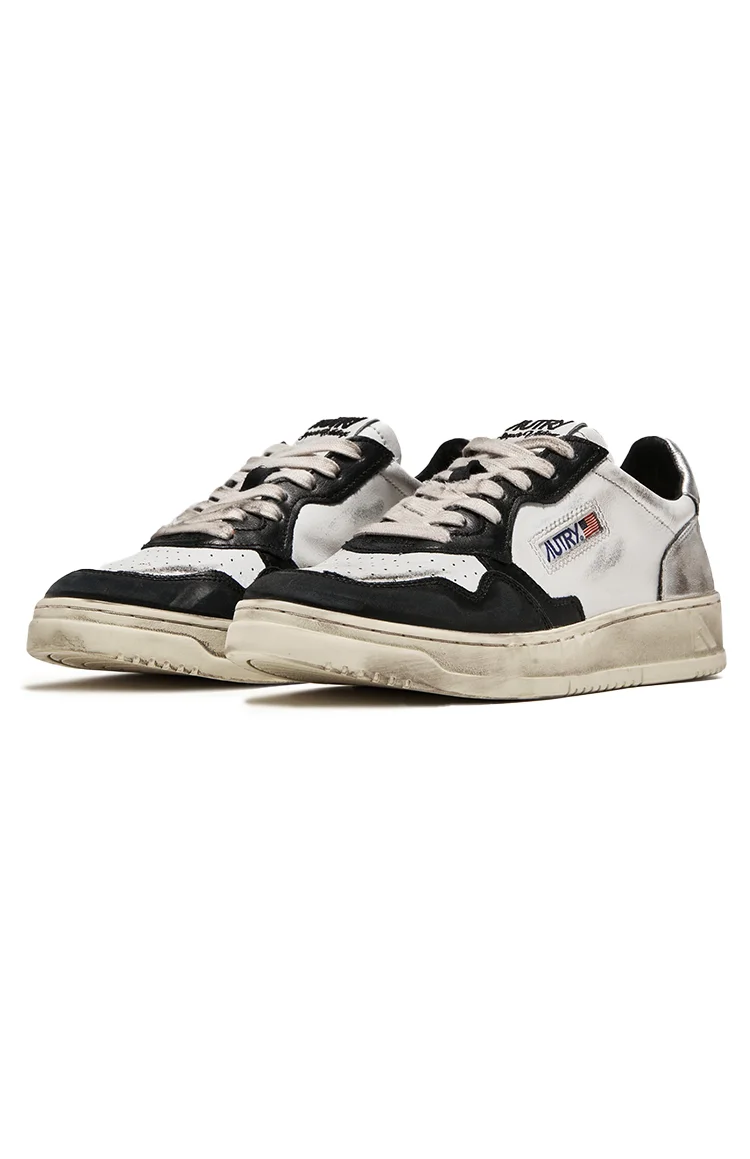 Autry Medalist Super Vintage Low Black | נעלי אוטרי