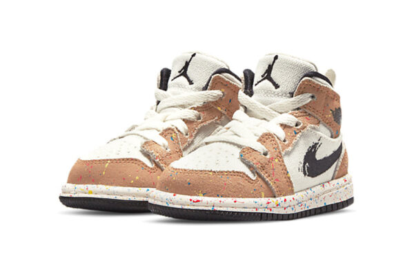 Air Jordan 1 Mid Kids SPLATTER | אייר ג'ורדן ילדים