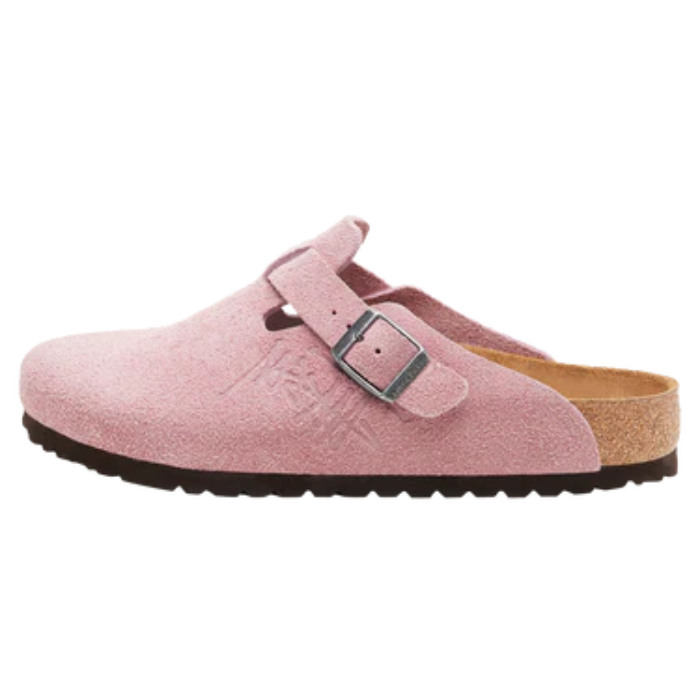 Birkenstock Boston Clog Stussy Pink Sandal | סנדלי בירקנשטוק בוסטון