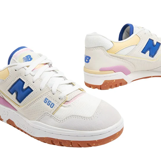 New Balance 550 Sea Salt Marine Blue | ניו באלאנס