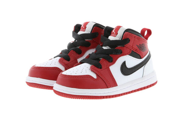Air Jordan 1 Mid Kids Chicago Red | אייר ג'ורדן ילדים