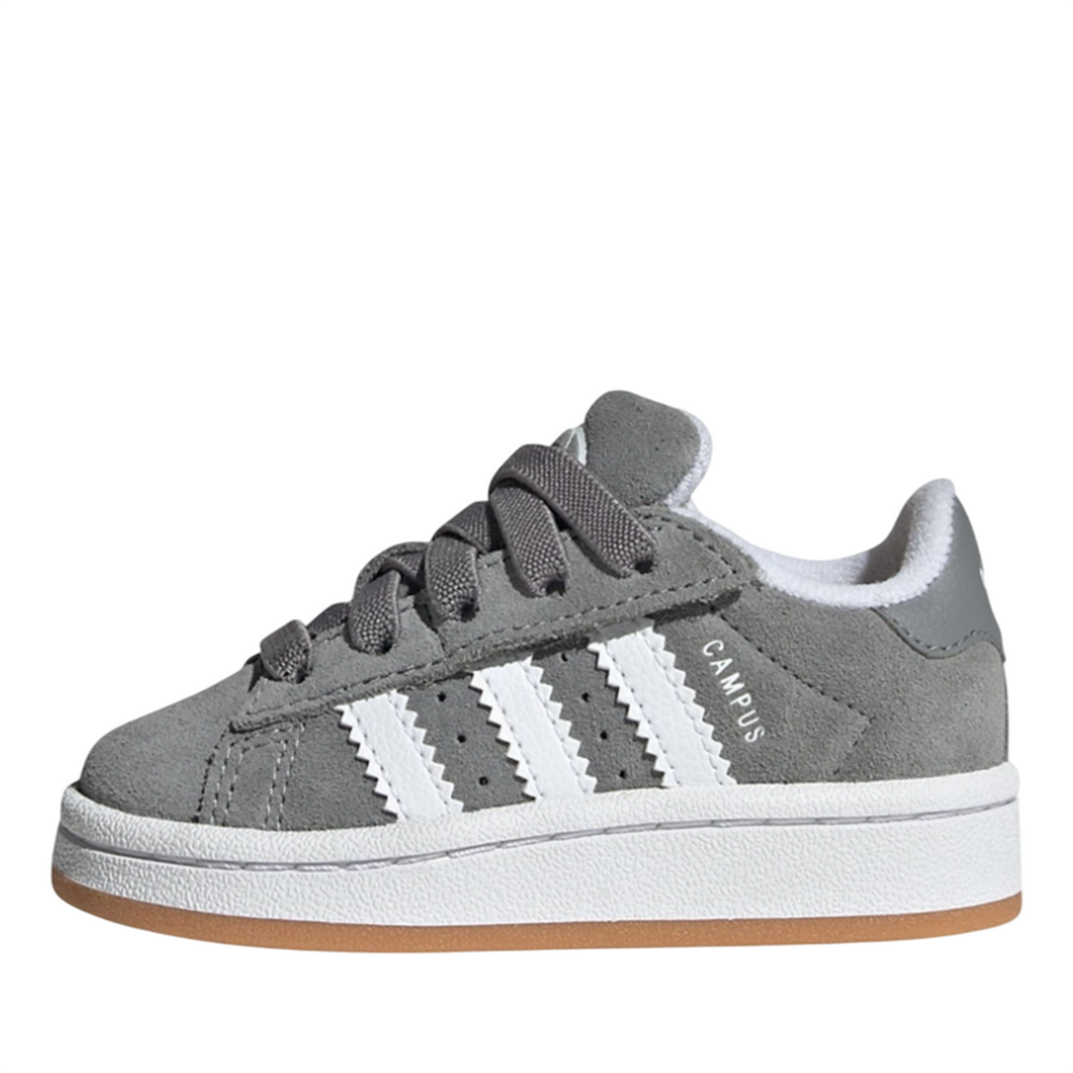 Adidas Campus Kids Gray Three Cloud White Rubber | אדידס קמפוס ילדים
