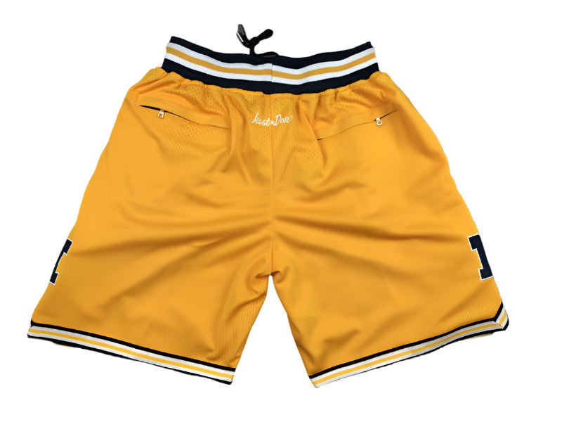 NBA Shorts‏ Just Don Michigan University | מכנסיי אנ.בי.איי