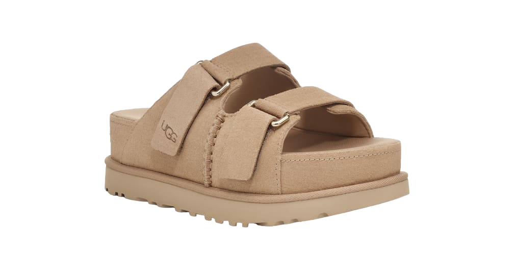 UGG Women’s Goldenstar Hi Slide Sand | סנדלי אגג