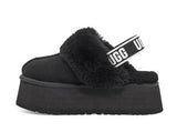 UGG Funkette Platform Black | כפכפי אגג