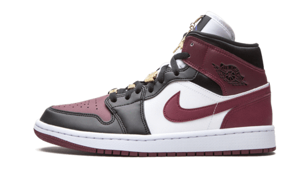 Air Jordan 1 Mid Se Black Dark Beetroot | ג'ורדן 1 מיד