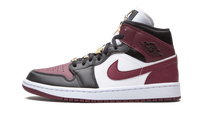 Air Jordan 1 Mid Se Black Dark Beetroot | ג'ורדן 1 מיד