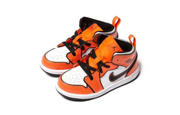 Air Jordan 1 Mid Kids Turf Orange | אייר ג'ורדן ילדים