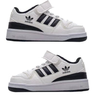 Adidas Forum 84 Velcro Kids White Black |  אדידס פורום ילדים