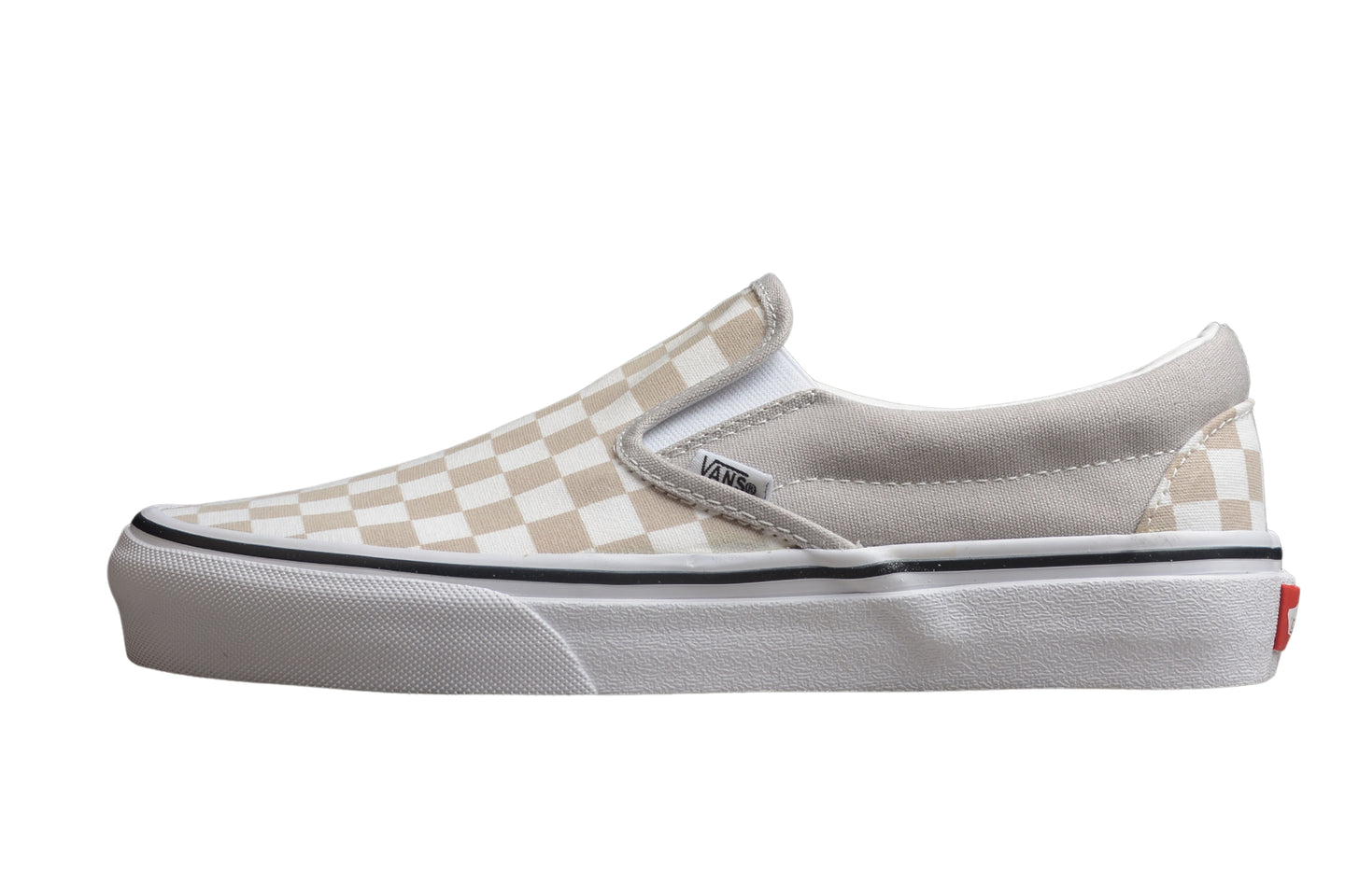 Vans Slip-On White Beige | ואנס