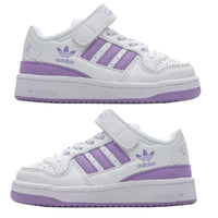 Outlet Adidas Forum 84 Velcro Kids Purple White | אדידס פורום ילדים אאוטלט