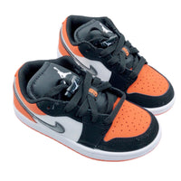 Air Jordan 1 low Top Elastic Buckle Kids Black Orange | אייר ג'ורדן ילדים