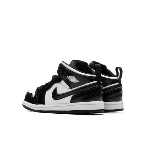 Air Jordan 1 Mid Kids Carbon Fiber | אייר ג'ורדן ילדים