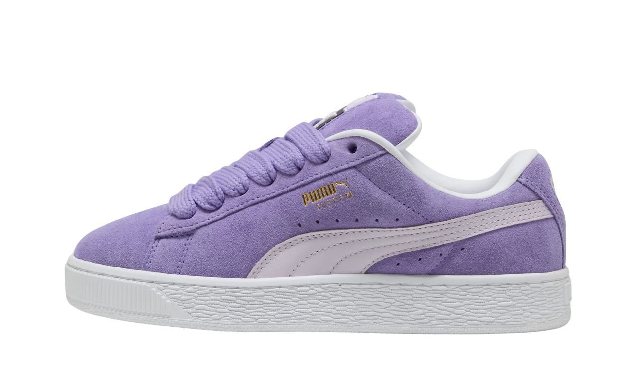 Puma Suede XL Sneakers Unisex Lavender Alert Lilac Frost White | פומה