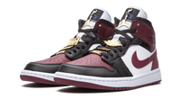Air Jordan 1 Mid Se Black Dark Beetroot | ג'ורדן 1 מיד