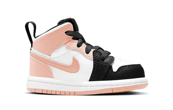 Air Jordan 1 Mid Crimson Tint Toe | אייר ג'ורדן ילדים