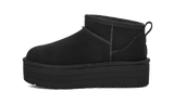 UGG CLASSIC ULTRA MINI PLATFORM BLACK | מגפי אגג