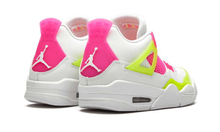 Air Jordan 4 Retro White Lemon Pink | ג'ורדן 4