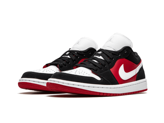 Air Jordan 1 Low Black White Gym Red | ג'ורדן 1 נמוכות