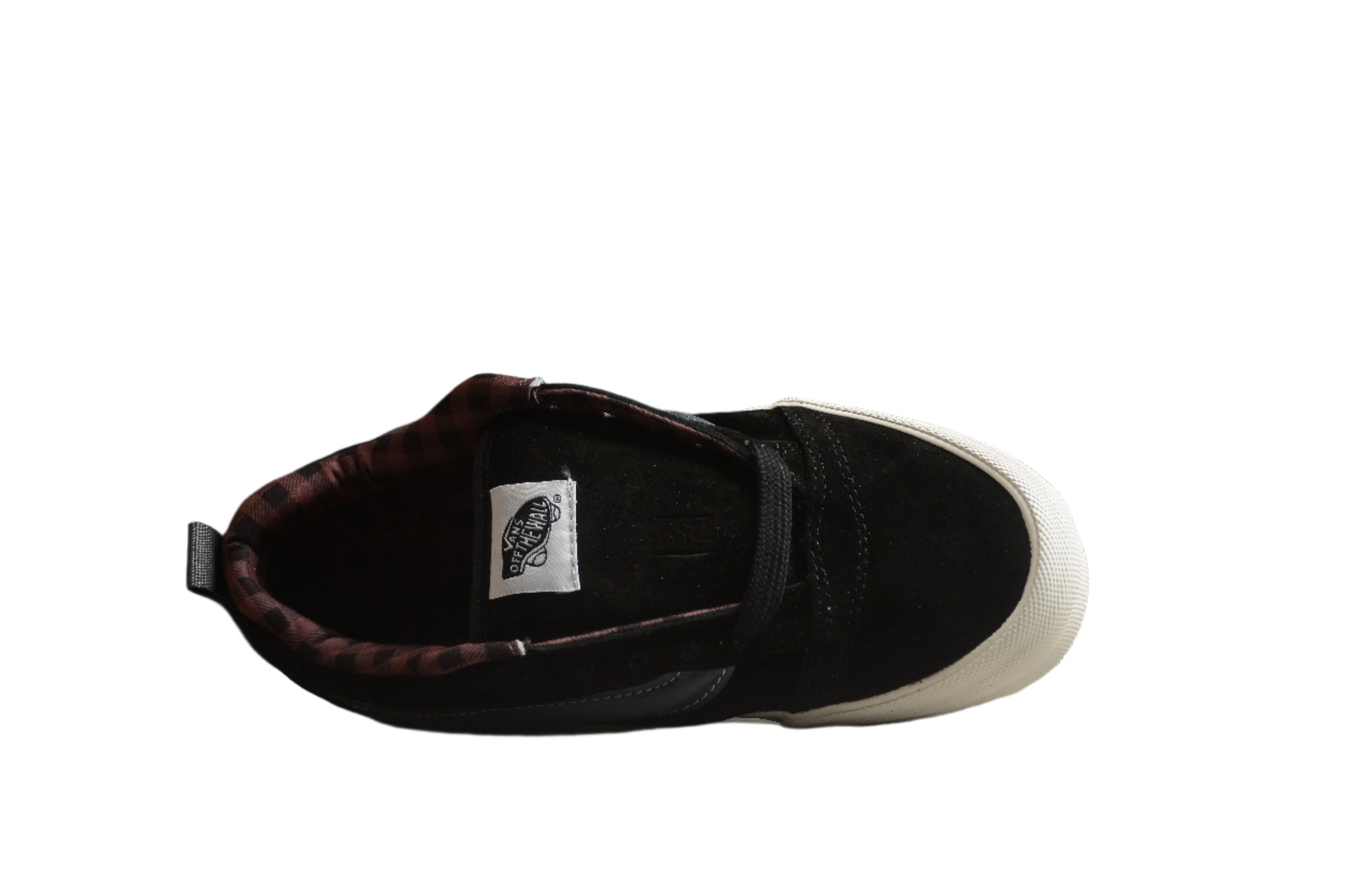 Vans Knu Skool Pig Suede Plaid Black | ואנס