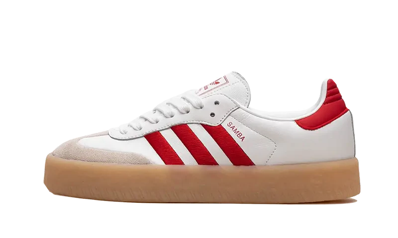 Adidas Samba White Better Scarlet Gum | אדידס סמבה