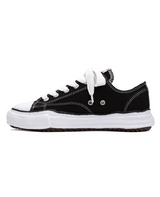 Maison Mihara Yasuhiro Peterson Canvas Low Black White | מייסון מיהרה יאסוהירו
