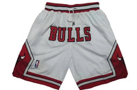 NBA Shorts‏ Just Don Chicago Bulls  | מכנסיי אנ.בי.איי