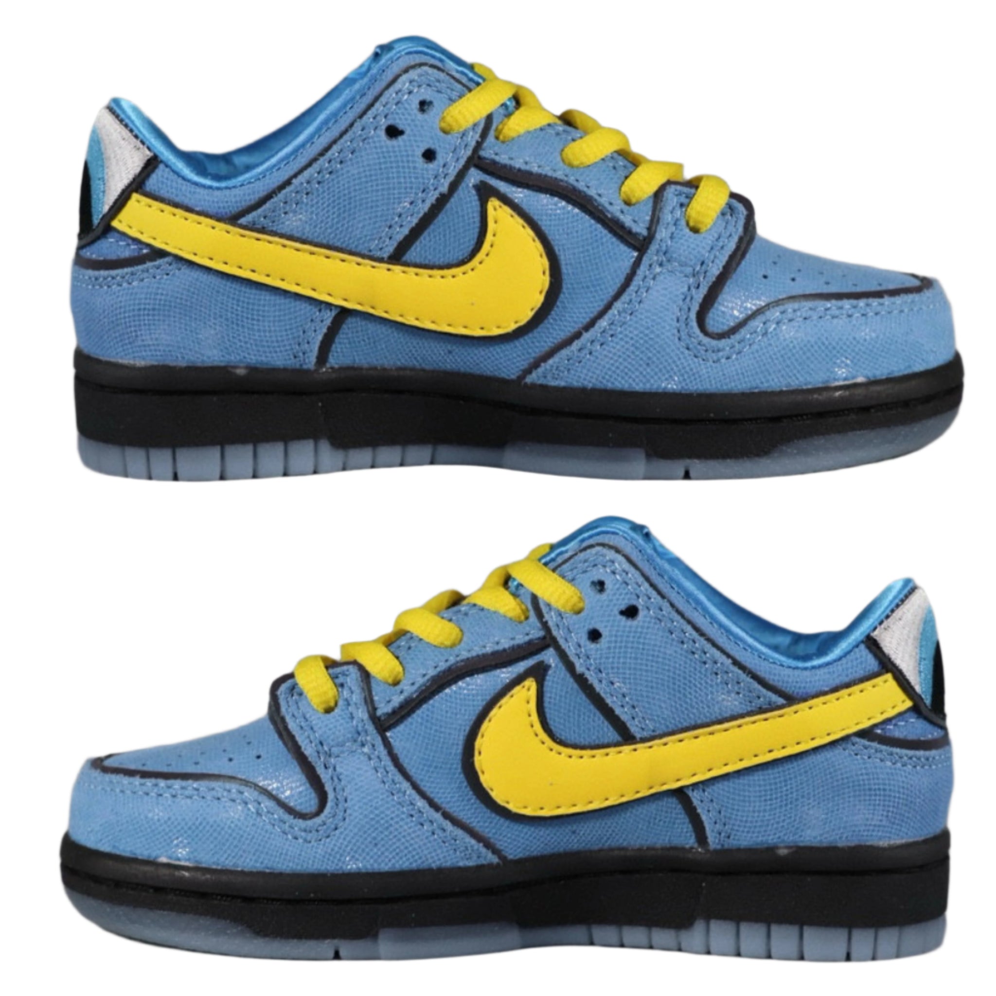 Nike SB Dunk Low Powerpuff Girls Sneakers Kids Blue | דאנק ילדים