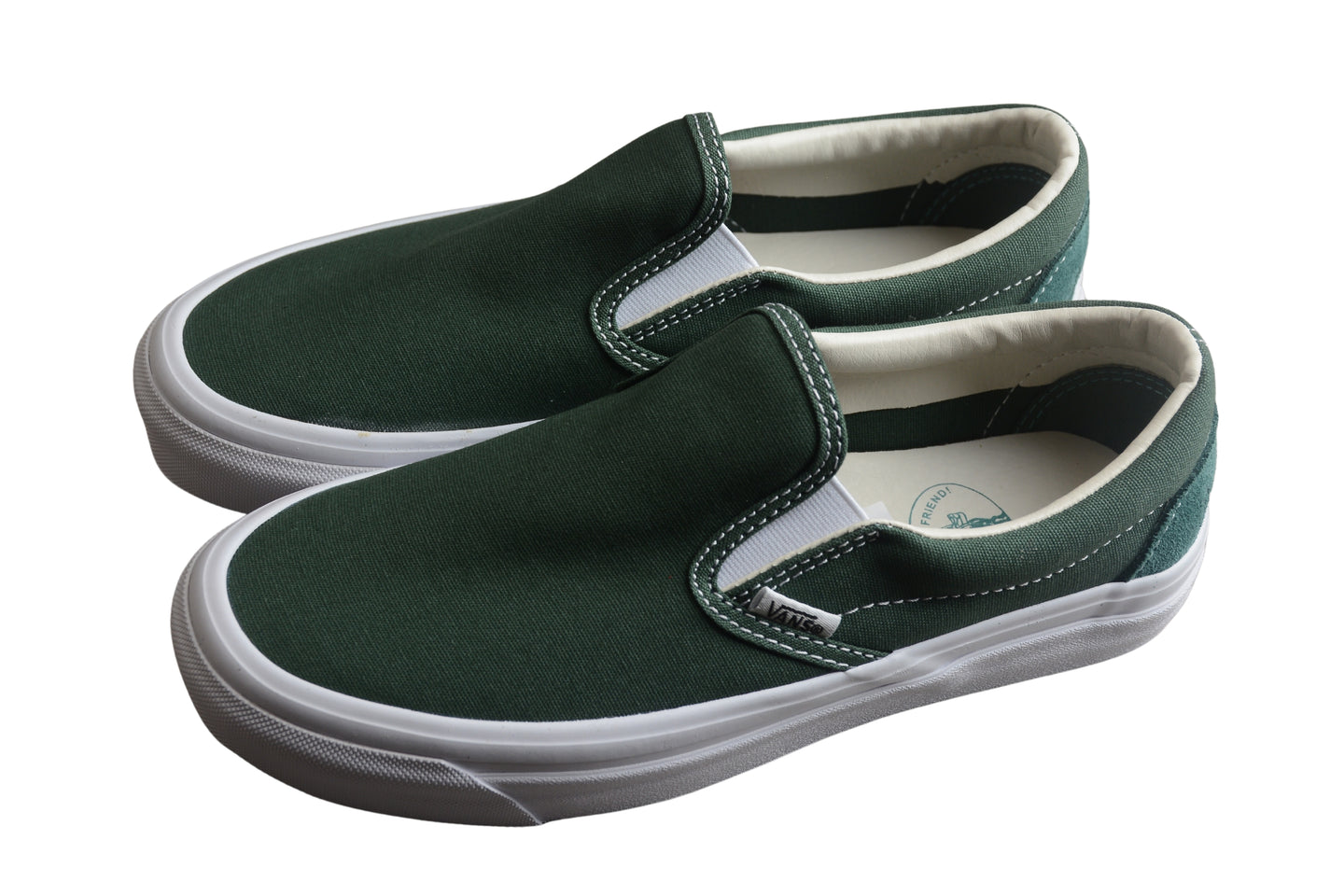 Adsum x Vans Vault OG Slip-On Dark Green | ואנס