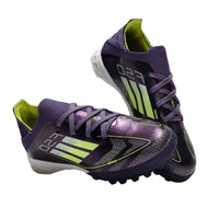 Adidas F50 Knitted Waterproof Football Kids Purple Green | אדידס כדורגל ילדים