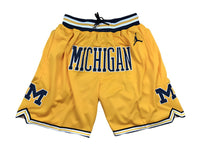 NBA Shorts‏ Just Don Michigan University | מכנסיי אנ.בי.איי