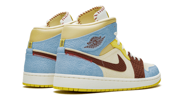 Air Jordan 1 Mid Fearless Maison Château Rouge | ג'ורדן 1 מיד