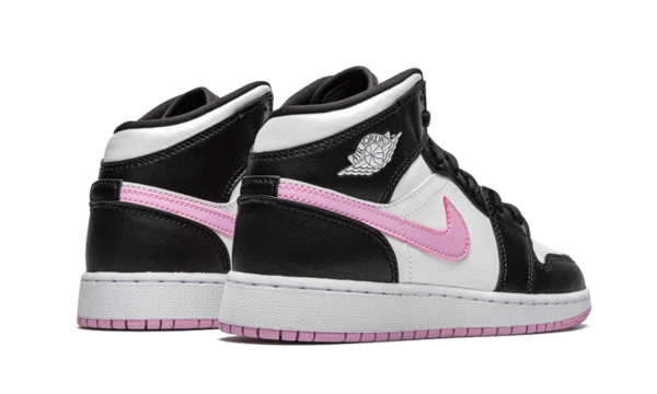 Air Jordan 1 Mid White Black Light Arctic Pink | ג'ורדן 1 מיד