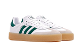 Adidas Samba White Collegiate Green Gum | אדידס סמבה