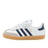 Adidas Samba OG Kids Footwear White/Collegiate Navy | אדידס סמבה ילדים