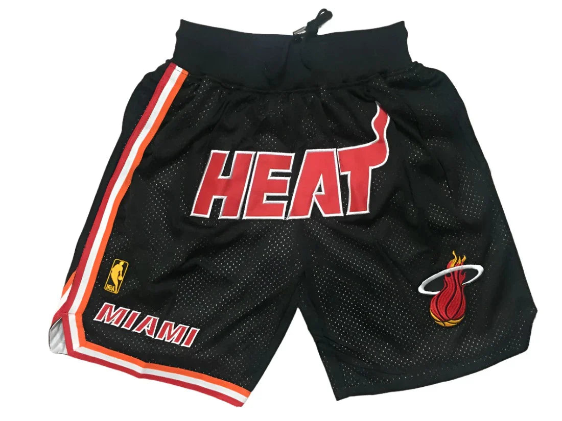 NBA Shorts‏ Just Don Miami Heat | מכנסיי אנ.בי.איי