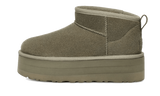 UGG CLASSIC ULTRA MINI PLATFORM MOSS GREEN | מגפי אגג