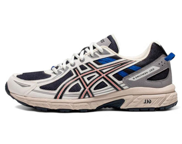 ASICS GEL-Venture 6 'White Black Blue | אסיקס - SneakeSpot