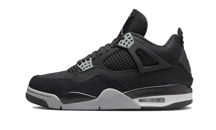 Nike Air Jordan 4 Black Canvas | ג'ורדן 4