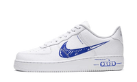 Air Force 1 Low Sketch Blue Swoosh | איירפורס נמוכות