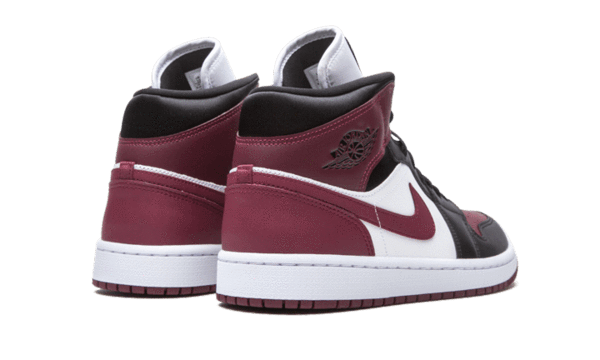 Air Jordan 1 Mid Se Black Dark Beetroot | ג'ורדן 1 מיד