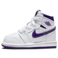 Air Jordan 1 High Kids Court Purple | אייר ג'ורדן ילדים - SneakeSpot