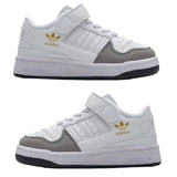 Adidas Forum 84 Velcro Kids White Gray |  אדידס פורום ילדים