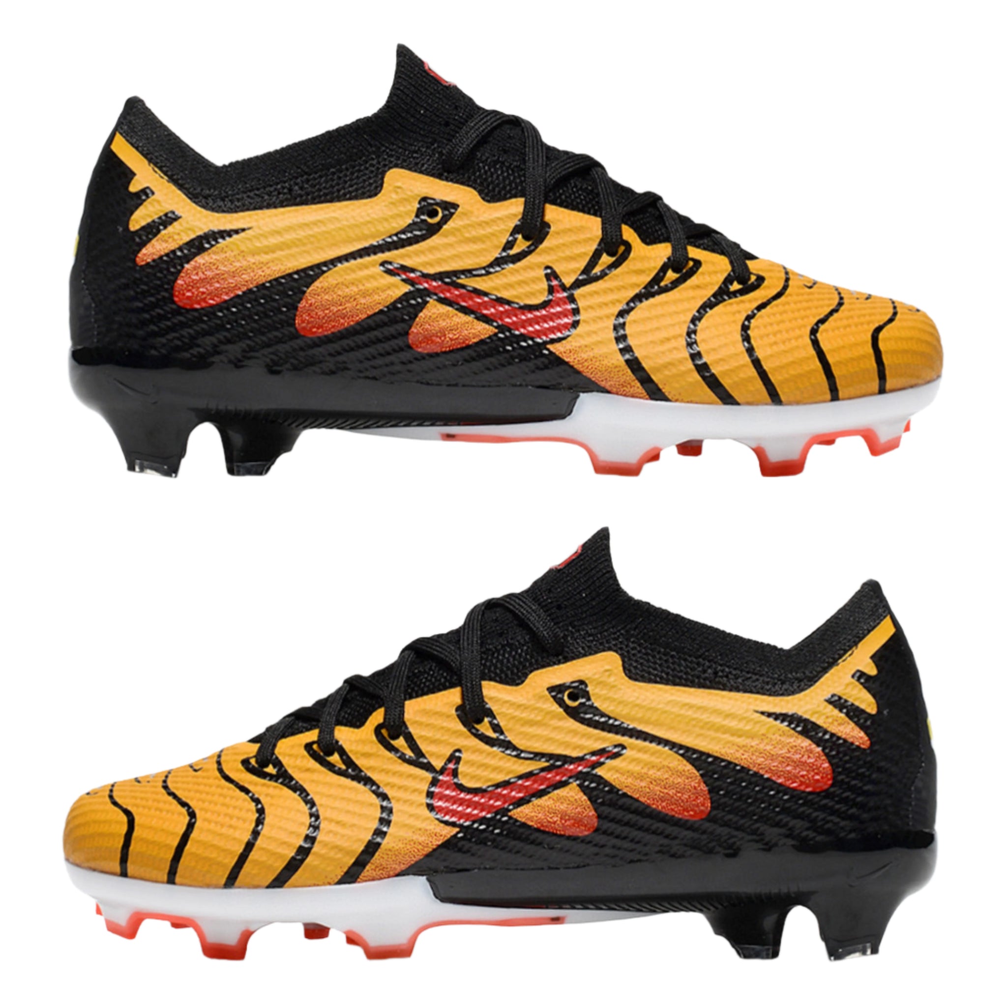 Nike Mercurial XV Football Kids Black Yellow | נייק כדורגל ילדים