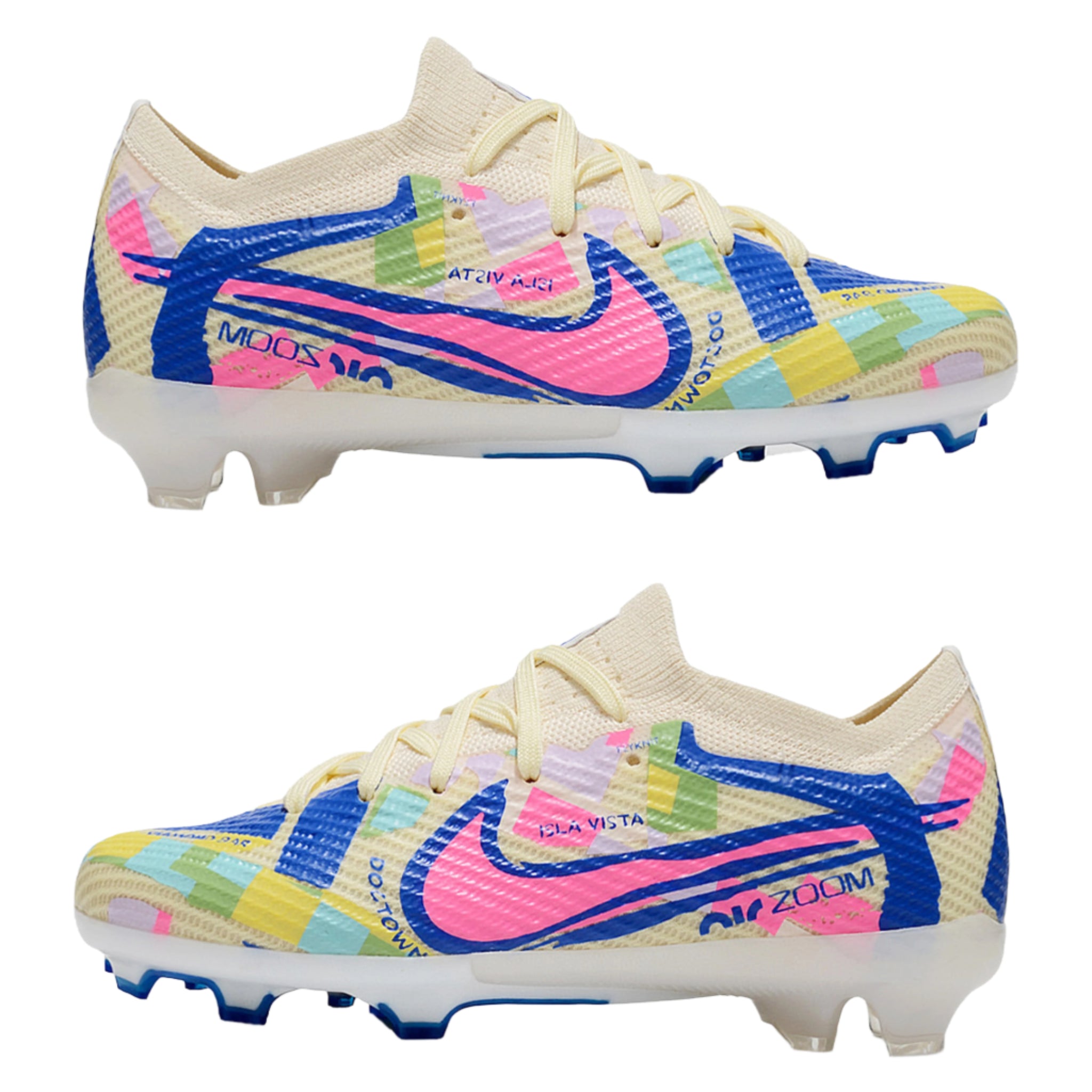 Nike Mercurial XV Football Kids White Pink | נייק כדורגל ילדים