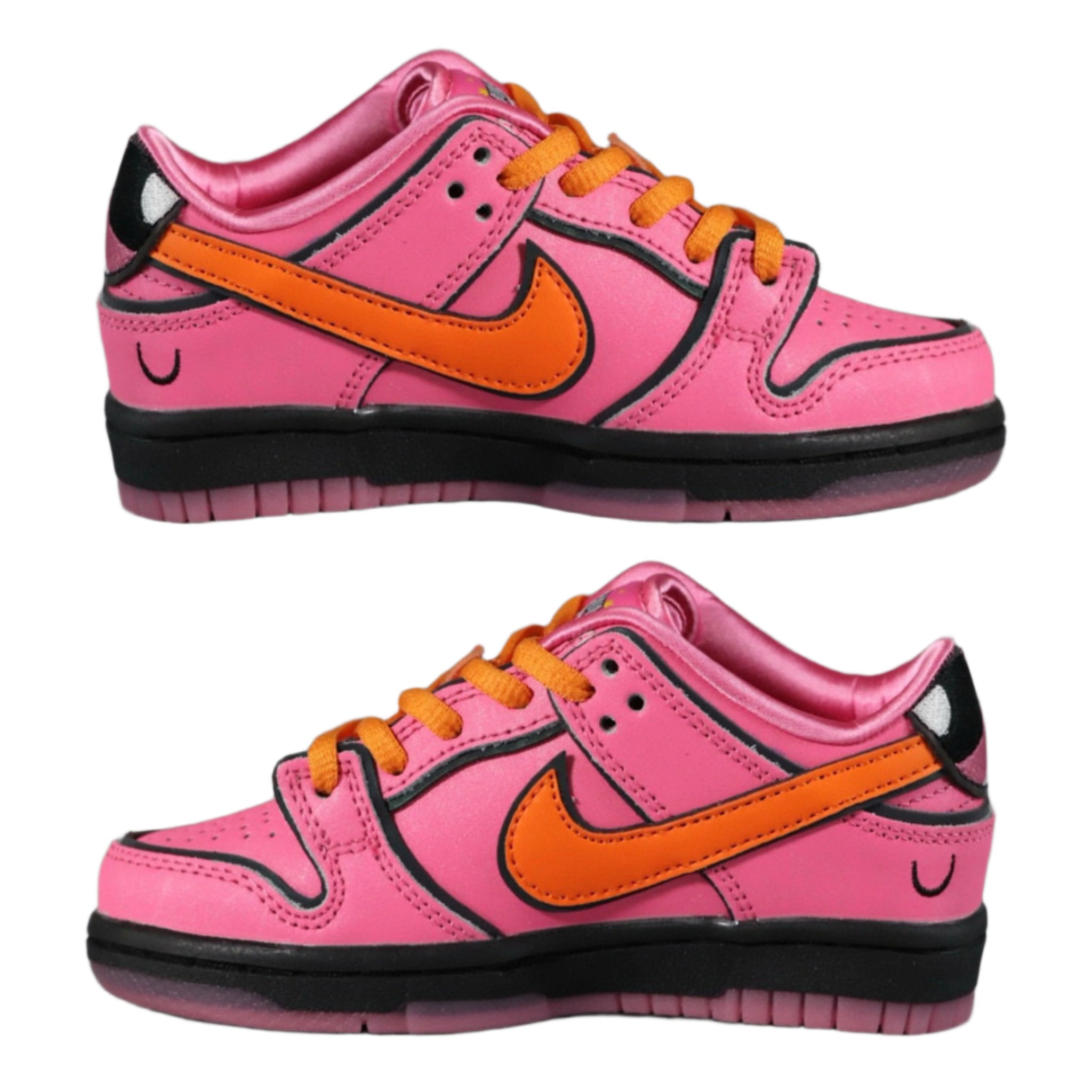 Nike SB Dunk Low Powerpuff Girls Sneakers Kids Pink | דאנק ילדים