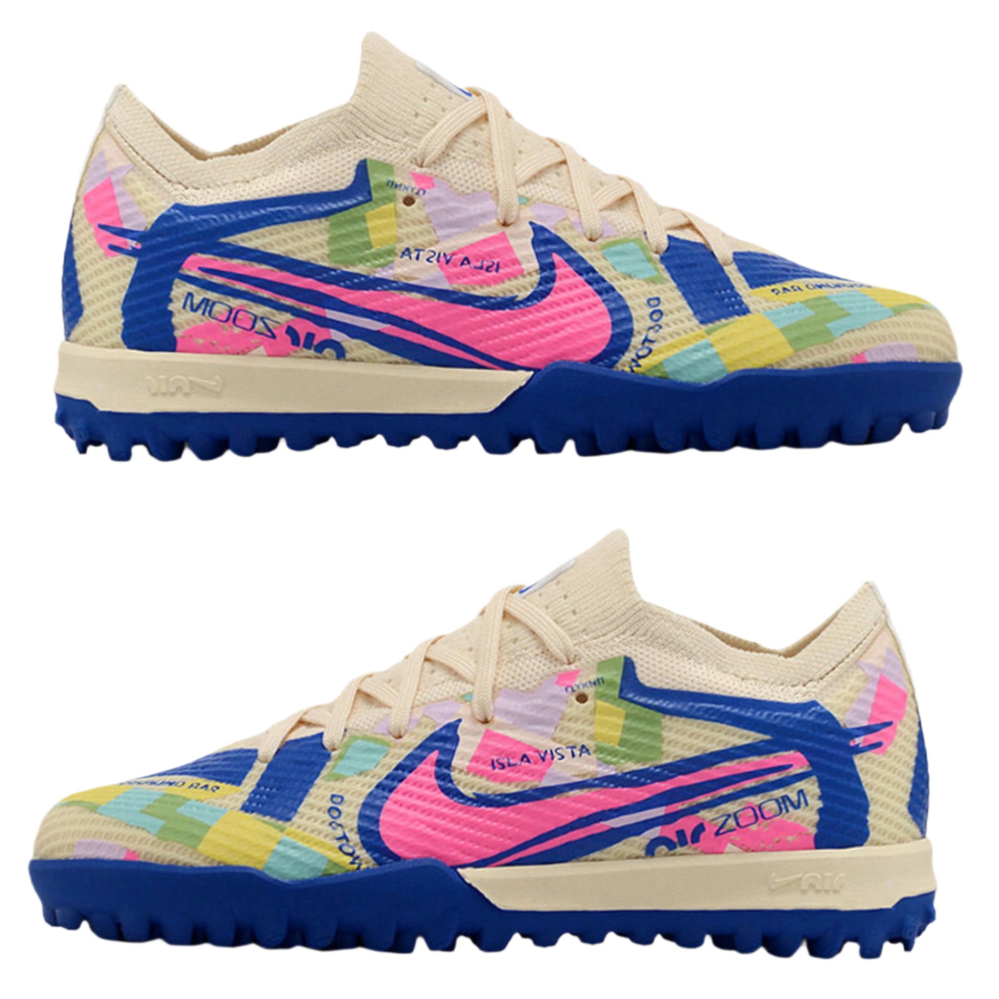 Nike Mercurial XV Football Kids White Blue | נייק כדורגל ילדים