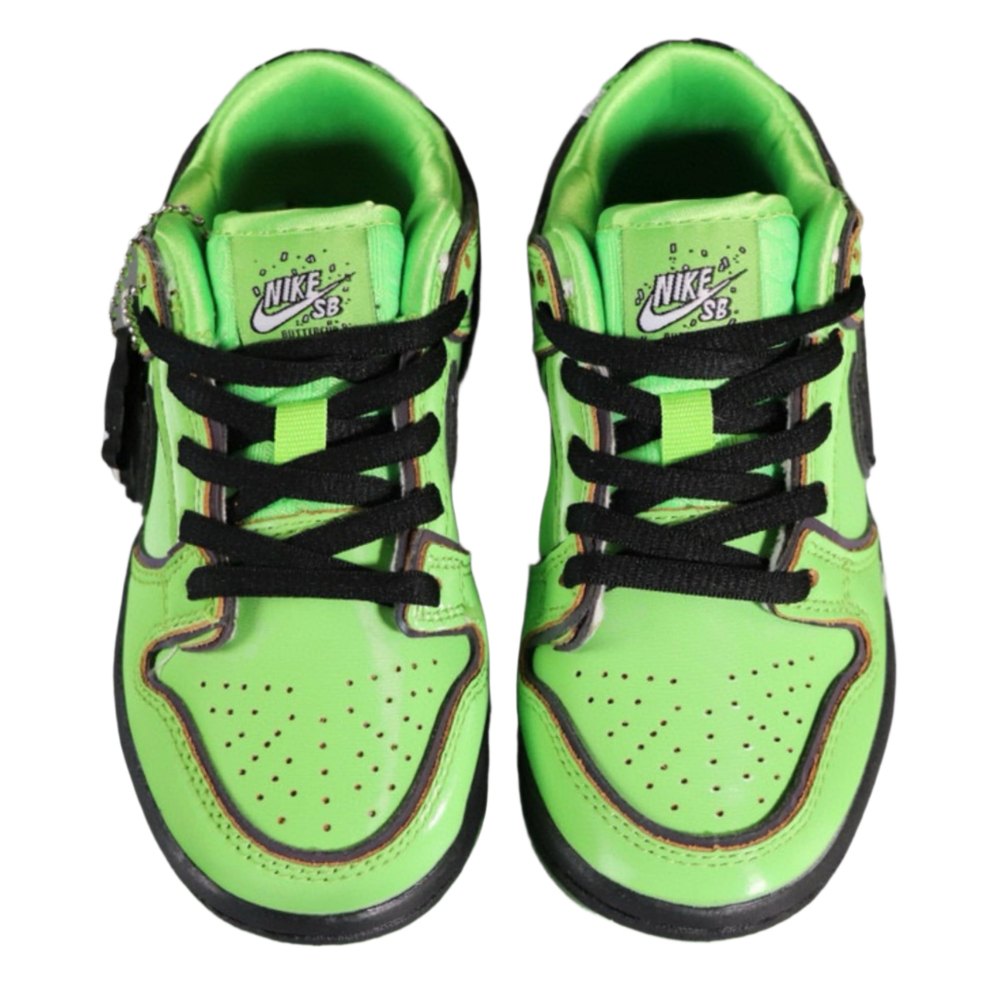Nike SB Dunk Low Powerpuff Girls Sneakers Kids Green | דאנק ילדים