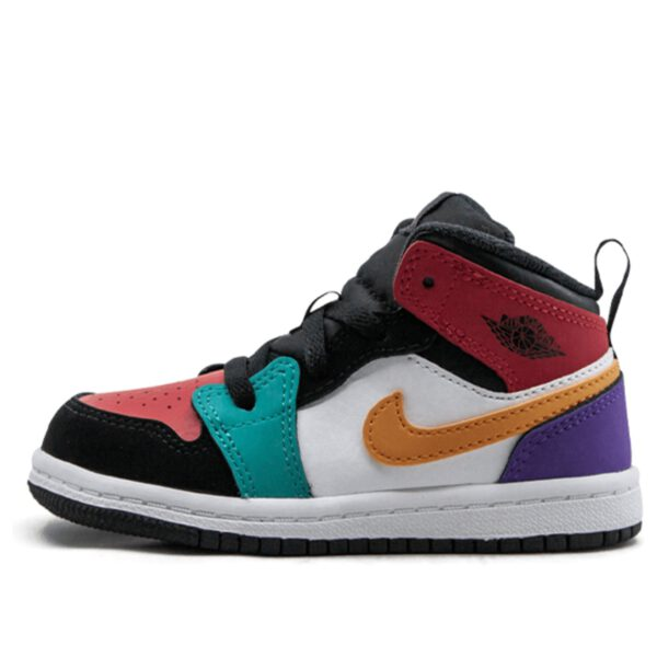Air Jordan 1 Mid Kids Retro Multi Color | אייר ג'ורדן ילדים