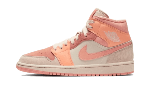 Air Jordan 1 Mid Apricot Orange | ג'ורדן 1 מיד
